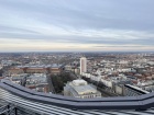 Blick über Leipzig mit Opernhaus vom Panorama Tower